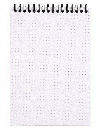 RH BLOC NOTES A5 SPIRA 80F DOTS BLACK RHODIA 165039C [1]
