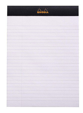 RH BLOC NOTES A5 80F N16 DR BLACK RHODIA 166009C [1]