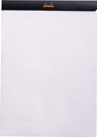 RH BLOC NOTES A4 80F N18 VELIN BLACK RHODIA 180009C [1]