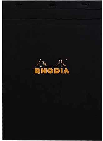 Blocnotes - RH BLOC NOTES A4 80F N18 AR BLACK RHODIA 182009C