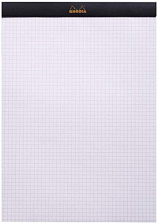 RH BLOC NOTES A4 80F N18 AR BLACK RHODIA 182009C [1]