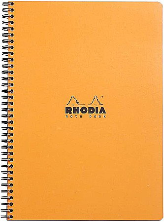 BLOC NOTES A4+ SPIRA 80F L+M ORANGE RHODIA 193108C [0]