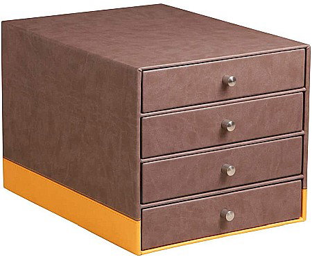 ARTICOLE DE BIROU - RH SUPORT DOCUMENTE BIROU 4 SERTARE CIOCOLATA RHODIA 318863C