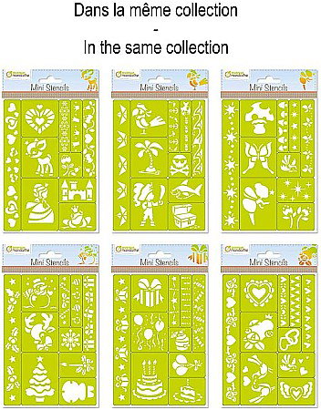 CF MINI SABLON DECOR PIRATI 10/SET AVENUE MANDARINE 42831O [2]