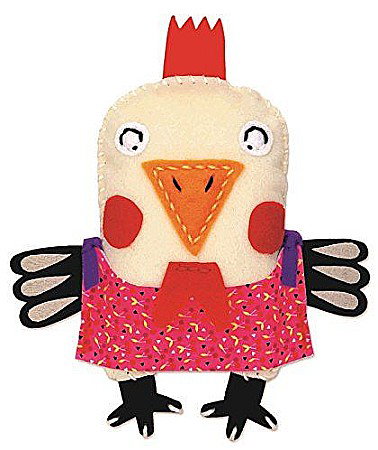 CF KIT CREATIV BRODERIE GAINA HEN LITTLE COUZ'IN AVENUE MANDARINE 52652O [1]