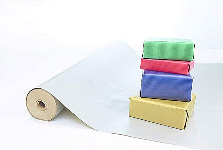 CF HARTIE IMPACHETAT ROLA 0.7*50M NEGRU KRAFT 60GR/M2 CLAIREFONTAINE 507529C [1]