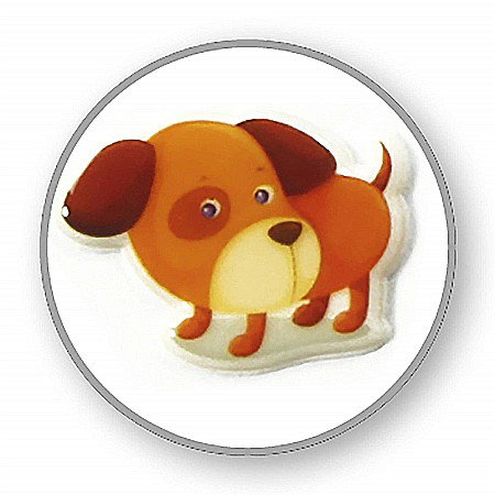 CF STICKER 3D COOKY 7.5*12CM MAILDOR ANIMALE DOMESTICE 560352C [2]