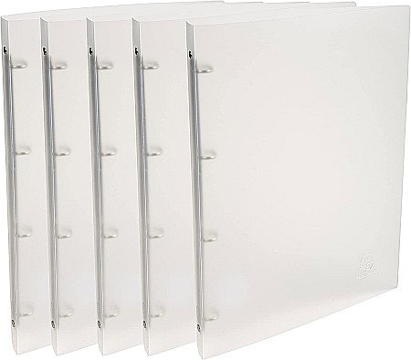 EX CAIET MECANIC A4 PP 4 INELE ALB TRANSPARENT 51160E [1]