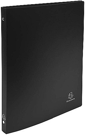 ORGANIZARE SI ARHIVARE - EX CAIET MECANIC A4 4 INELE PP NEGRU 51191SE