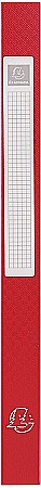 EX MAPA PP A4 CU ELASTIC 2.5CM ROSU MAT 59685E [1]