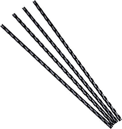 EX INEL PLASTIC 6MM 2-20 COLI 25/SET NEGRU 76101E [2]
