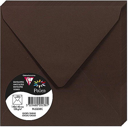 Plicuri pf - PLIC CLAIREFONTAINE 140*140 20/SET CACAO 5238C