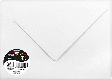 Plicuri invitatii - PLIC CLAIREFONTAINE C5 5/SET ALB 26432C