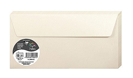 PLIC CLAIREFONTAINE DL PERLAT 20/SET CREM 50045C [0]