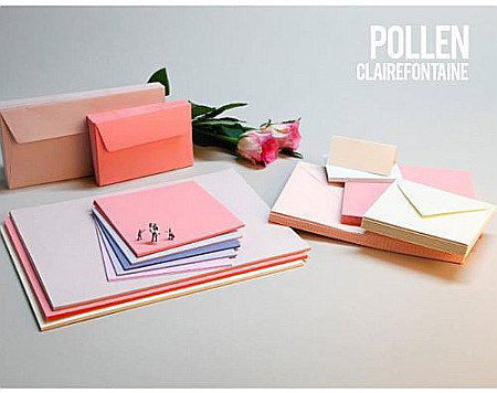 PLIC CLAIREFONTAINE C6 PERLAT 20/SET CREM 50046C [3]