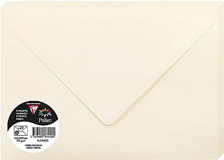 Plicuri pf - PLIC CLAIREFONTAINE C5 20/SET CREM 5442C