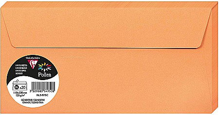 PLIC CLAIREFONTAINE DL 20/SET ORANGE 5495C [0]