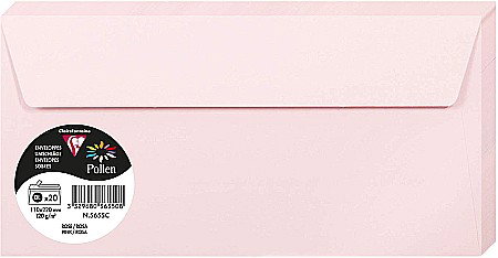 Plicuri pf - PLIC CLAIREFONTAINE DL 20/SET ROZ 5655C