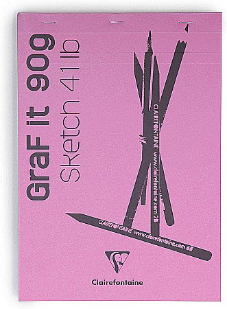 CF BLOC DESEN A4 GRAFIT 80F 90GR CLAIREFONTAINE 96623C [4]