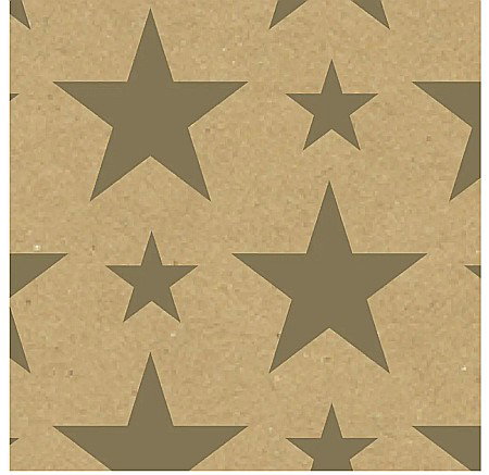 CF HARTIE IMPACHETAT ROLA 0.7*50M STELUTE AURII 70GR/M2 CLAIREFONTAINE 223905C [1]
