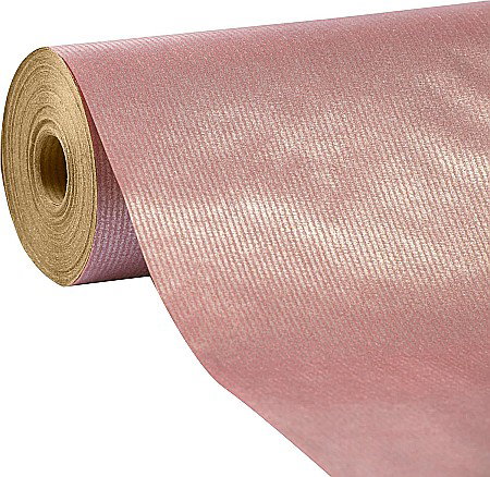 Hartie Ambalaj Christmas - CF HARTIE IMPACHETAT ROLA 0.7*50M ROZ KRAFT 60GR/M2 CLAIREFONTAINE 507577C