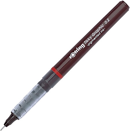 FINE ARTS&GRAPHICS - LINER ROTRING TIKKY 0.2MM NEGRU 1904752/06068