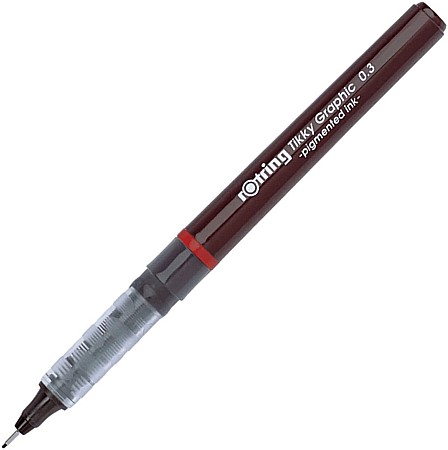 FINE ARTS&GRAPHICS - LINER ROTRING TIKKY 0.3MM NEGRU 1904753/06069