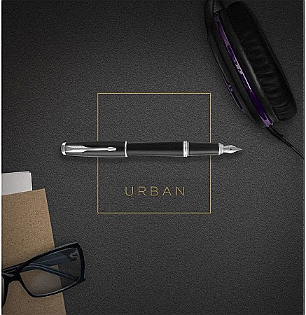 PARKER STILOU URBAN ROYAL MUTED BLACK GT PENITA F 160138 [7]