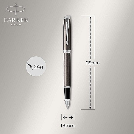 PARKER STILOU IM ROYAL DARK ESPRESSO PENITA F 160166 [2]