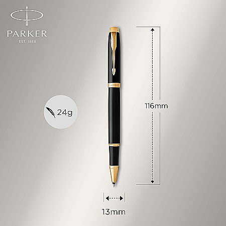 PARKER ROLLER IM ROYAL BLACK LACQUER GT 160231 [2]