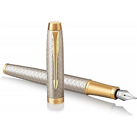PARKER STILOU IM ROYAL PREMIUM WARM SILVER GT, PENITA F 160152 [1]