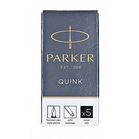 Cerneala Stilouri, Patroane cerneala - PATROANE CERNEALA PARKER 5/SET MARI NEGRU 160203