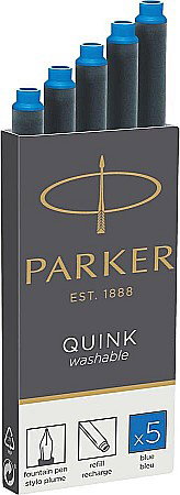 Cerneala Stilouri, Patroane cerneala - PATROANE CERNEALA PARKER 5/SET MARI ALBASTRU DESCHIS 160205