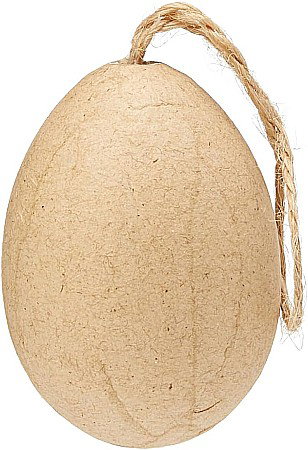 Ouă Decorative de Paște - CF OU PAPIER MACHE SUSPENDAT 7CM 5/SET AC384O