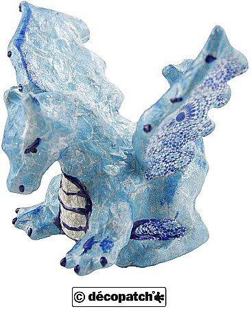 CF DRAGON PAPIER MACHE 12*6.3*10.2 CM AP135O [3]
