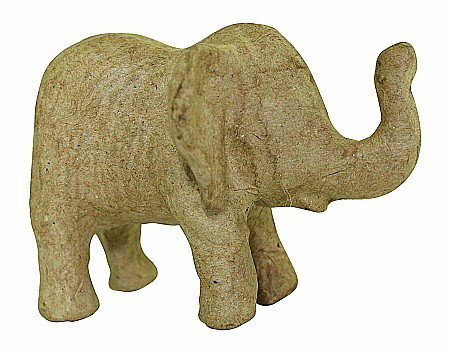 Decoratiuni Papier Mache - CF ELEFANT PAPIER MACHE 10*8*7 CM AP152O