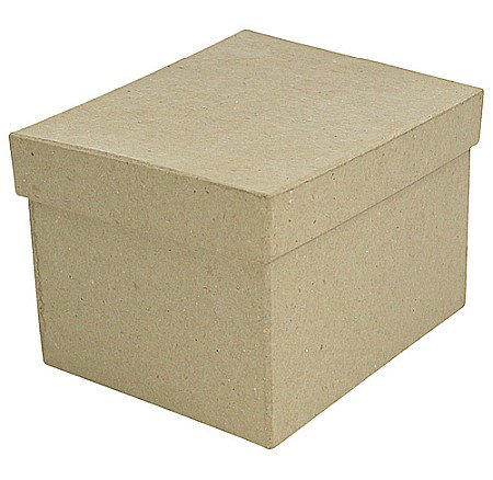 Cutii din carton presat - CF CUTIE PAPIER MACHE 12*10*8CM BT045C