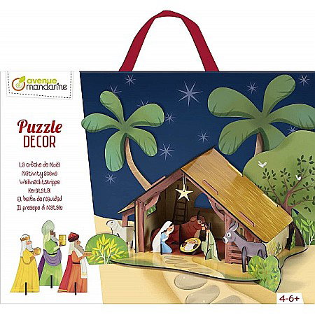 DE SEZON - CF PUZZLE 3D SCENA NASTERII DOMNULUI AVENUE MANDARINE PU021C