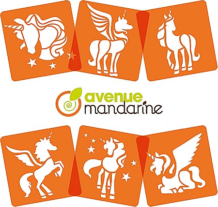CF SABLON UNICORNI 6/SET AVENUE MANDARINE PO006C [1]