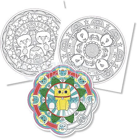 CF CARTE DE COLORAT GRAFY POP MANDALA ANIMALS GY030O [1]