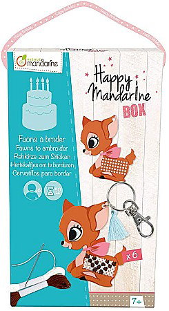 CF KIT CREATIV BRODERIE HAPPY MANDARINE BOX KC005O [0]