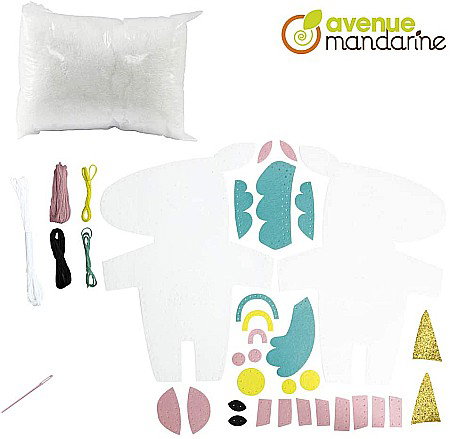 CF KIT CREATIV BRODERIE UNICORNUL ALICIA LITTLE COUZ'IN COLLECTION KC066C [2]