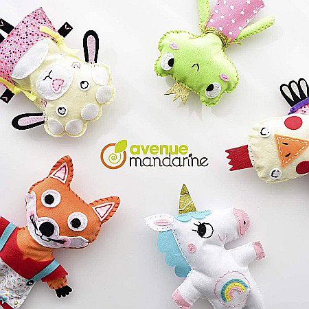 CF KIT CREATIV BRODERIE UNICORNUL ALICIA LITTLE COUZ'IN COLLECTION KC066C [4]