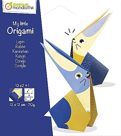 DE SEZON - CF KIT CREATIV MY LITTLE ORIGAMI - IEPURE AVENUE MANDARINE OR507C