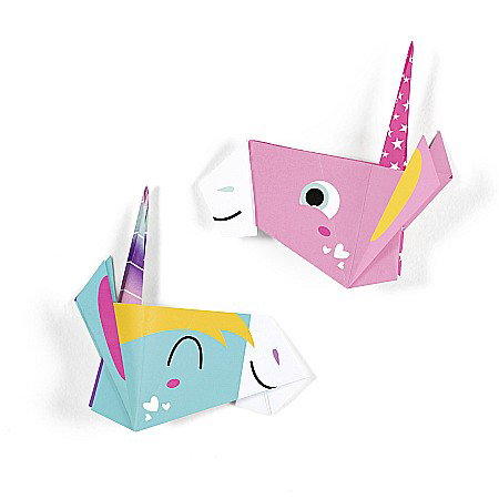 CF KIT CREATIV MY LITTLE ORIGAMI - UNICORN AVENUE MANDARINE OR521C [1]