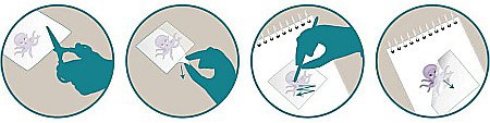 CF STICKERE TRANSFERABILE LUMEA PIRATILOR AVENUE MANDARINE CC049C [1]