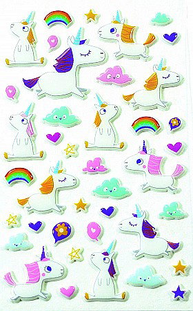 CF STICKER 3D COOKY 7.5*12CM MAILDOR UNICORNI CY063O [1]