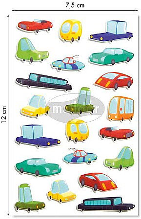 CF STICKER 3D COOKY 7.5*12CM MAILDOR MASINI CY114C [1]