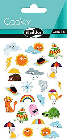 CF STICKER 3D COOKY 7.5*12CM MAILDOR VREMEA CY156C [0]
