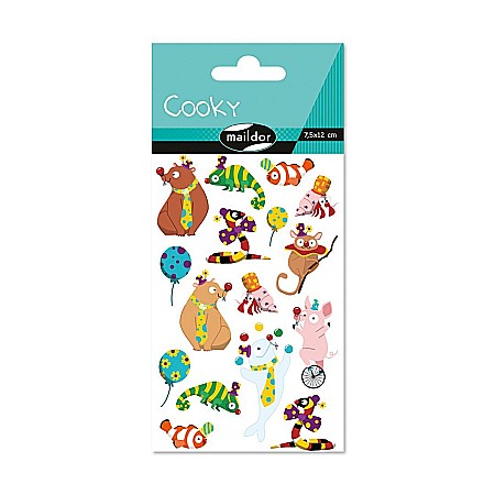 Stickere Decorative - CF STICKER 3D COOKY 7.5*12CM MAILDOR CLOVNI CY158C